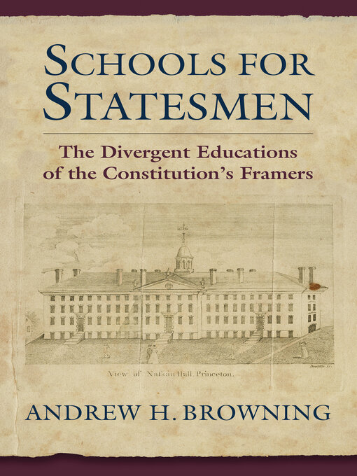 Title details for Schools for Statesmen by Andrew H. Browning - Available